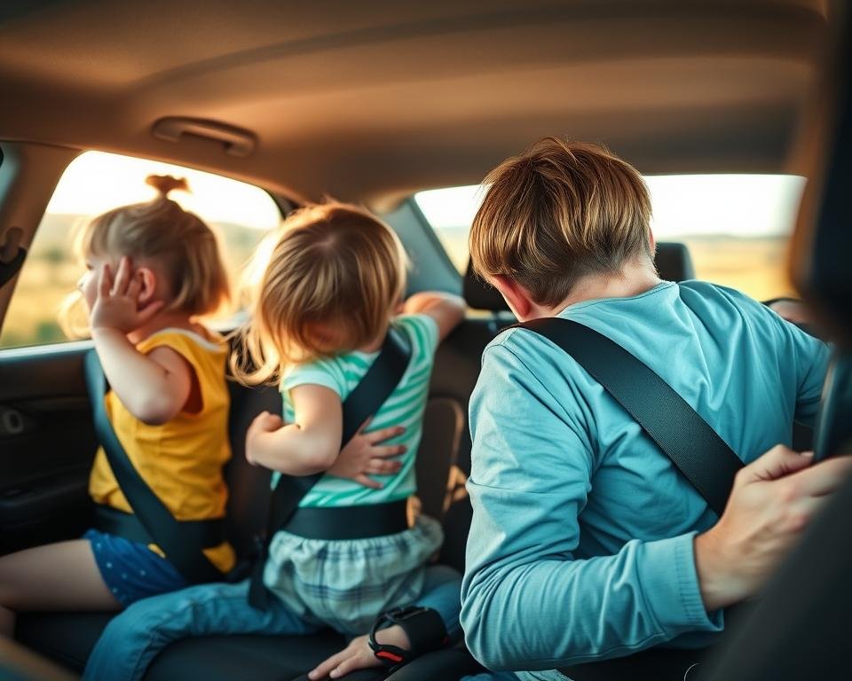 Comportamiento niños en coche
