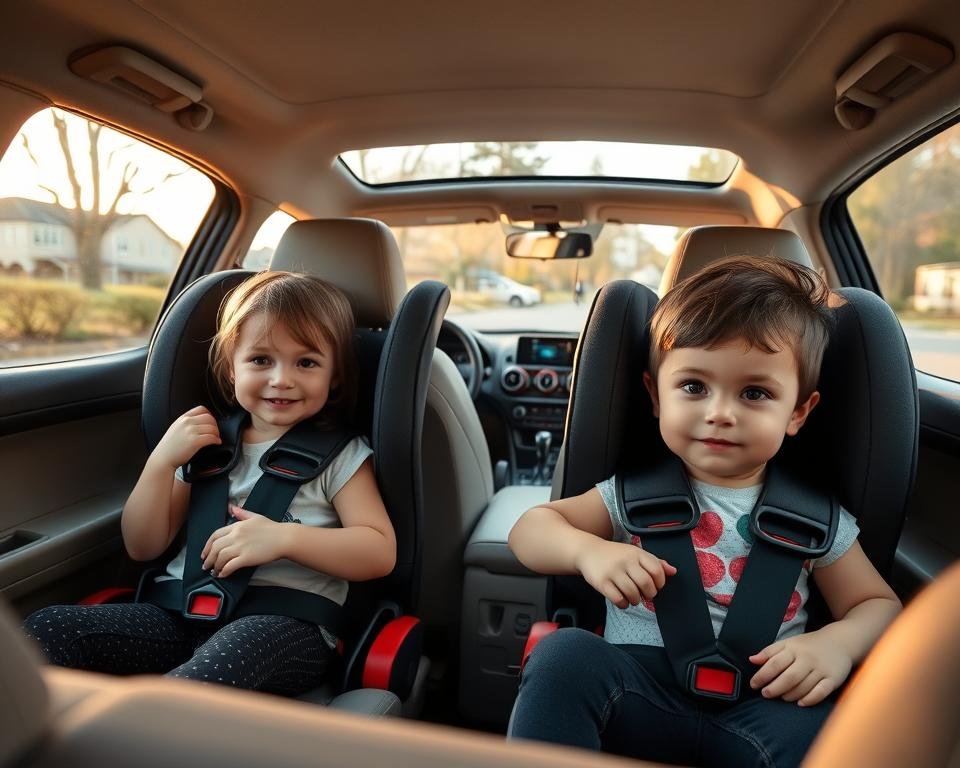 Seguridad en el coche para niños